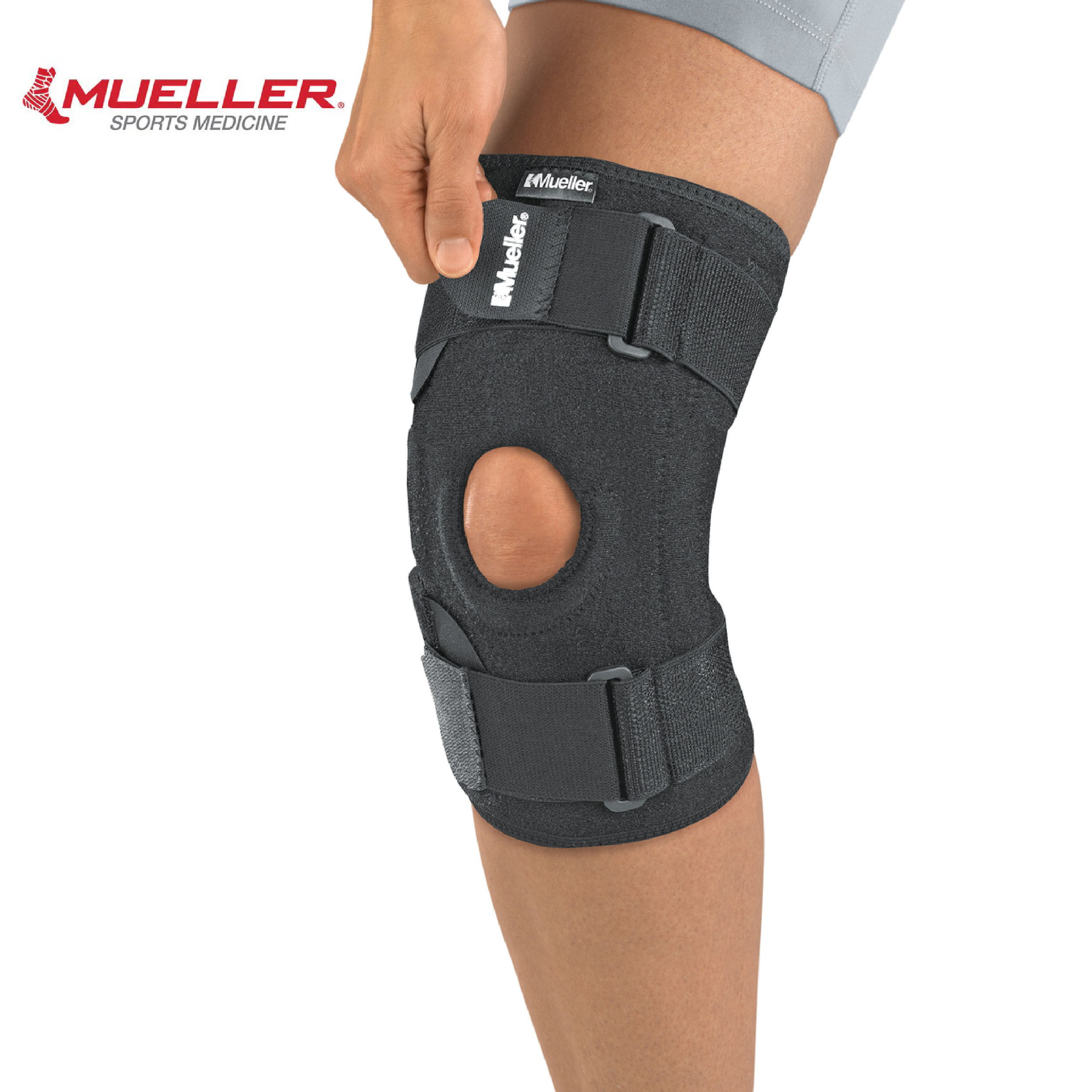 Mueller 慕樂 6466髕骨固定型護膝 產品穿戴圖1