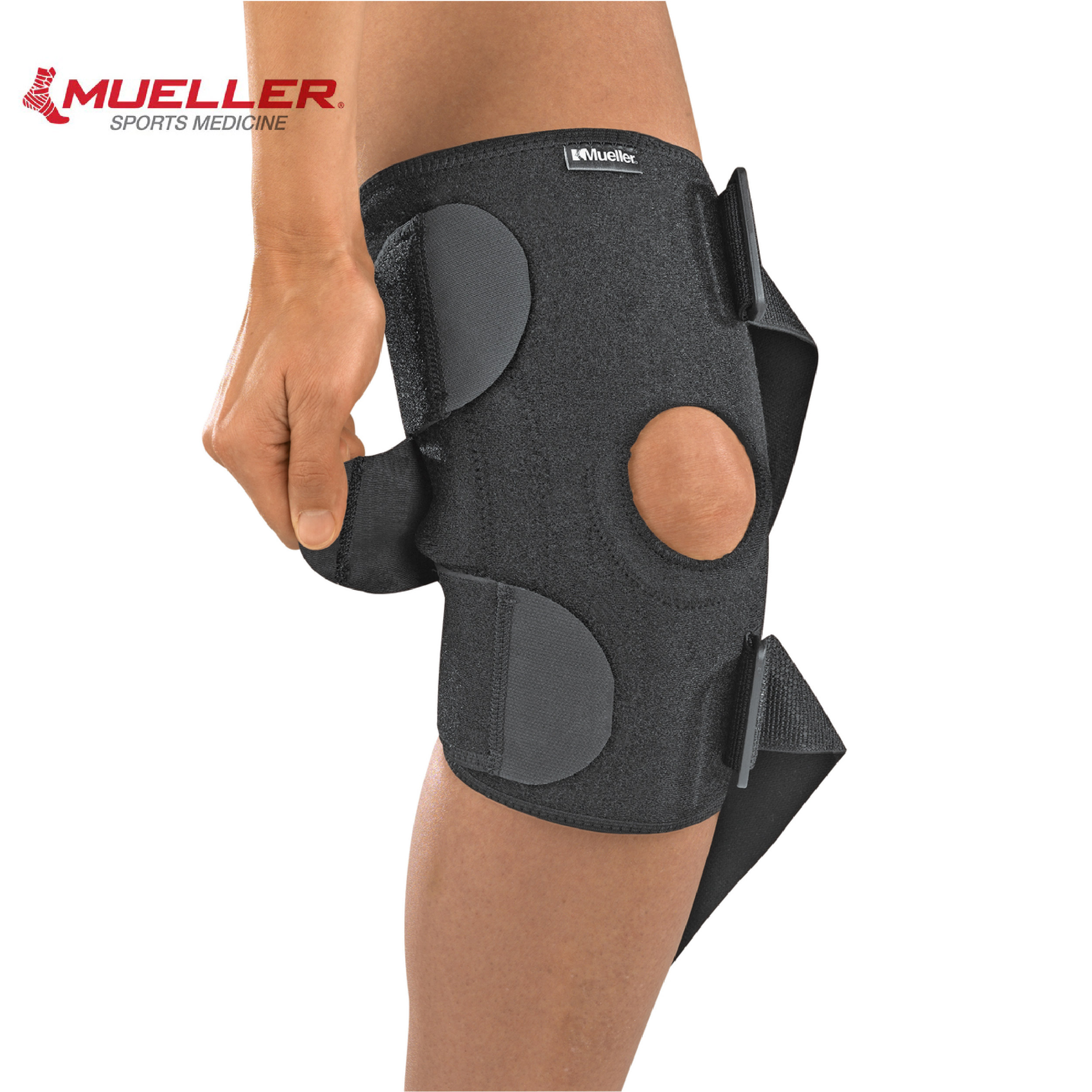 Mueller 慕樂 6466髕骨固定型護膝 產品穿戴圖2