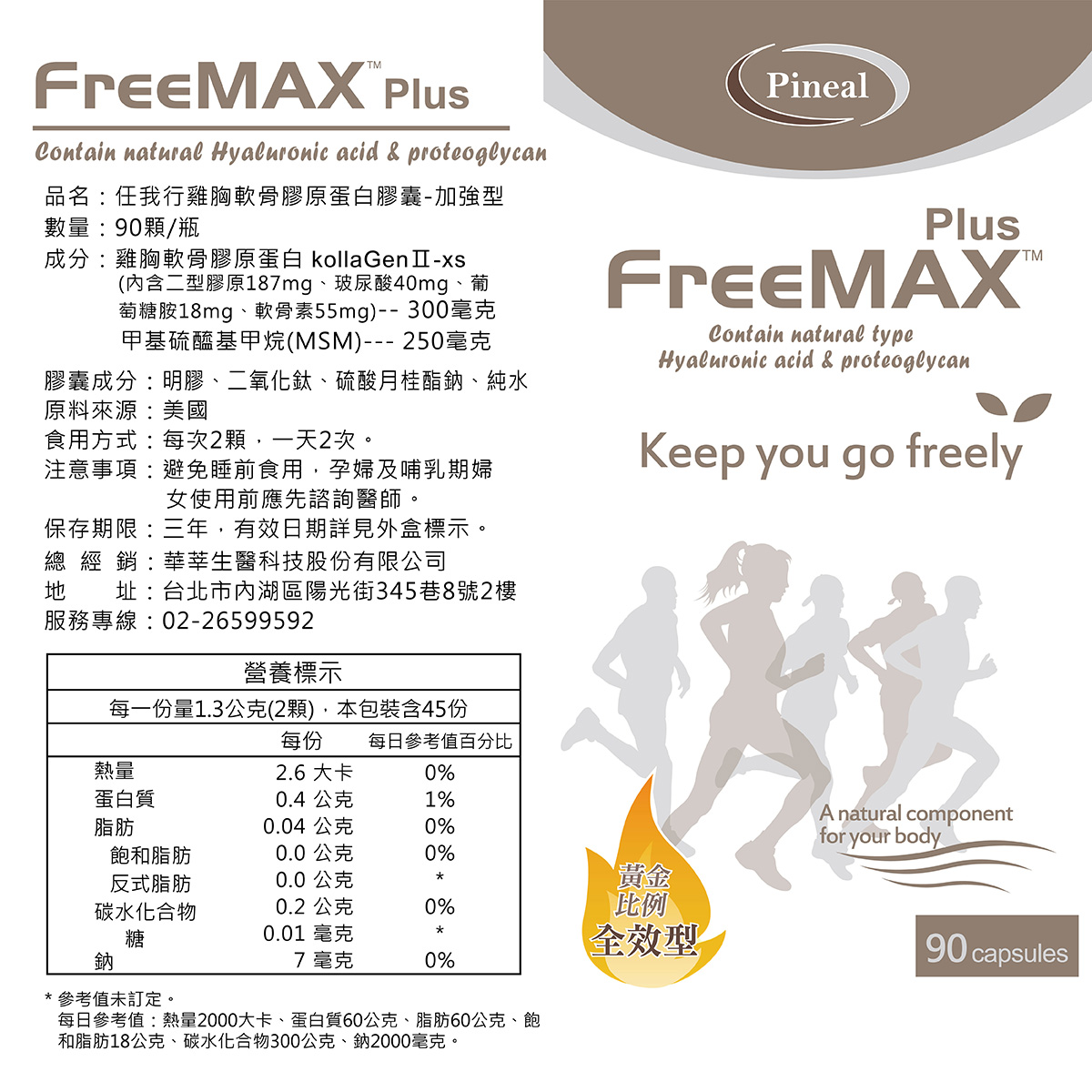 營養成分表