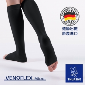 OPAD途安18-22mm開趾彈性小腿襪(黑色)